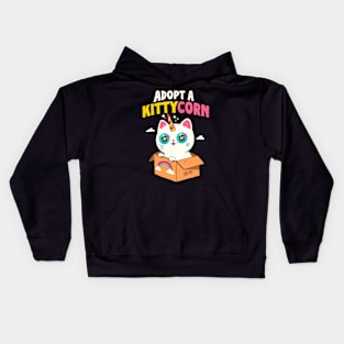 Kitty corn Kids Hoodie